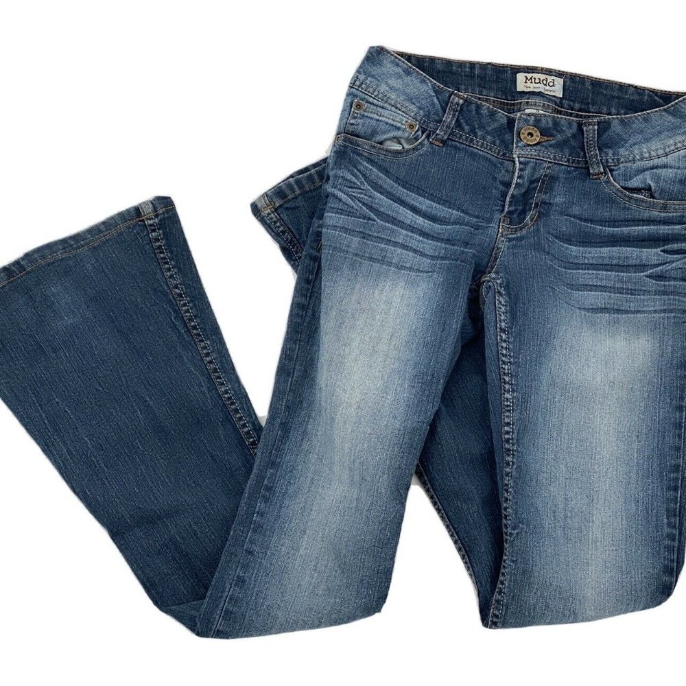 Vintage 90s Mudd Jeans Fit & Flare Denim Pants